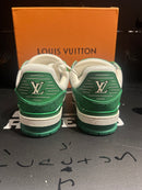 Tênis Louis Vuitton LV Trainer Green - Pronta Entrega