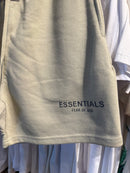 Short Essentials Moletinho Creme - Pronta Entrega