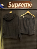 Conjunto Trapstar Moletom Blusa + Short Black/Pink - Pronta Entrega