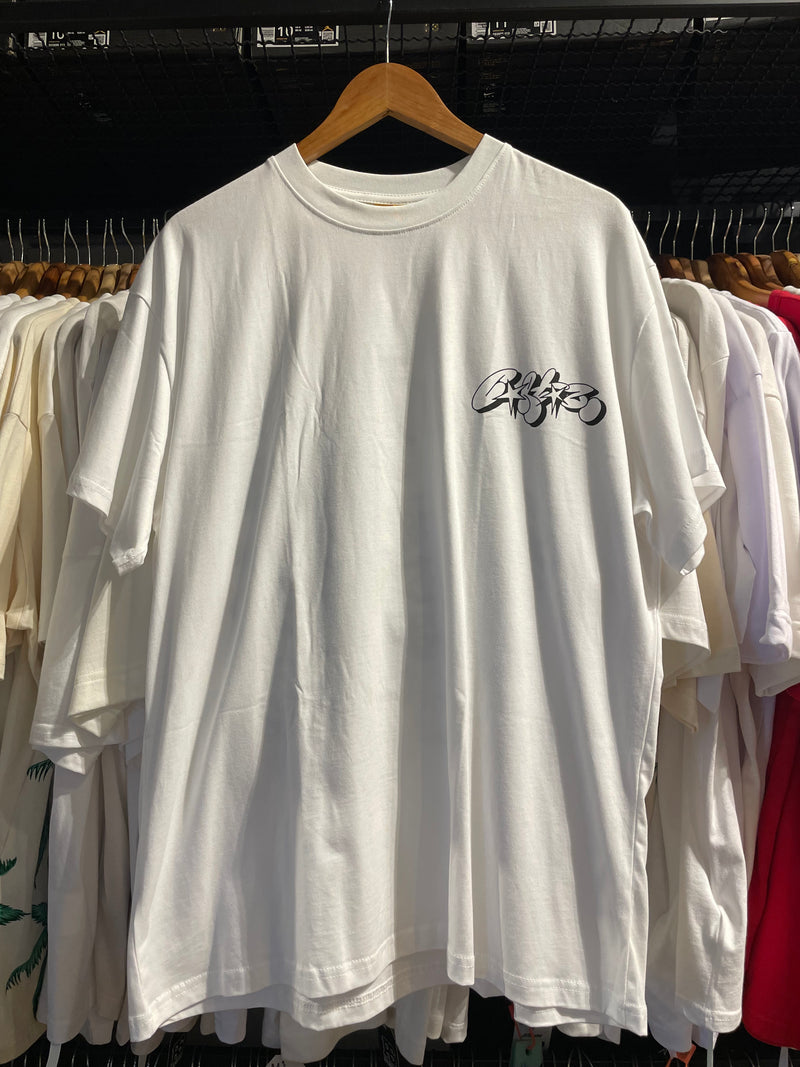 Camiseta CORTEIZ logos Branca - Pronta Entrega
