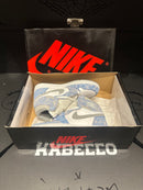 Tênis Nike Air Jordan 1 Retro High "Hyper Royal Smoke Grey" - Pronta Entrega