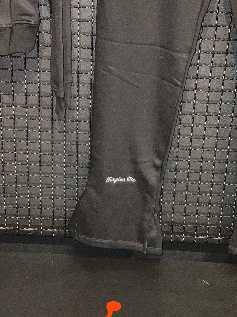 Conjunto Syna Moletom “Forgives Me” Black/Blue - Pronta Entrega