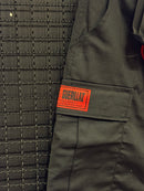 Calça Corteiz Guerillaz Cargo Black/Red - Pronta Entrega
