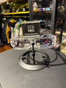 Óculos Off-White Retangular Transparente Logo Vermelho Lente Clear  - Pronta Entrega