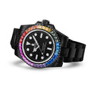 Relógio BAPE Type 1 Bapex Crystal Stone Watch Black - ENCOMENDA
