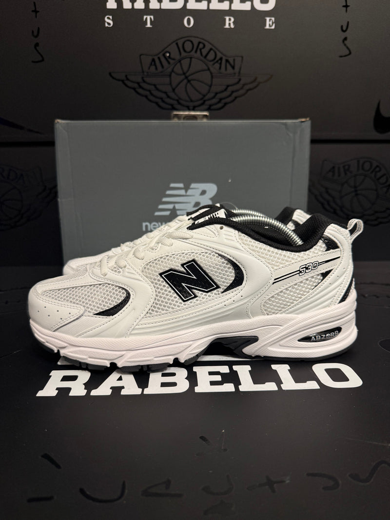 Tênis New Balance 530 White Black - Pronta Entrega