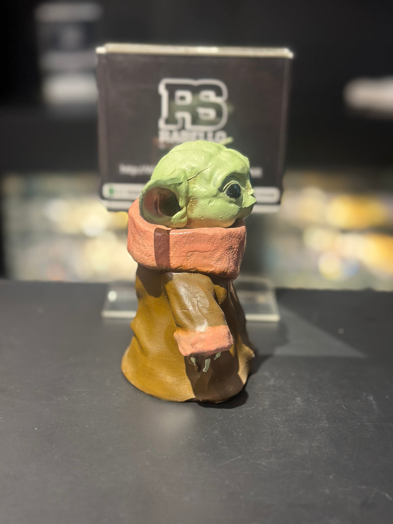 Boneco de Ação Baby Yoda 12cm Resina - Pronta Entrega