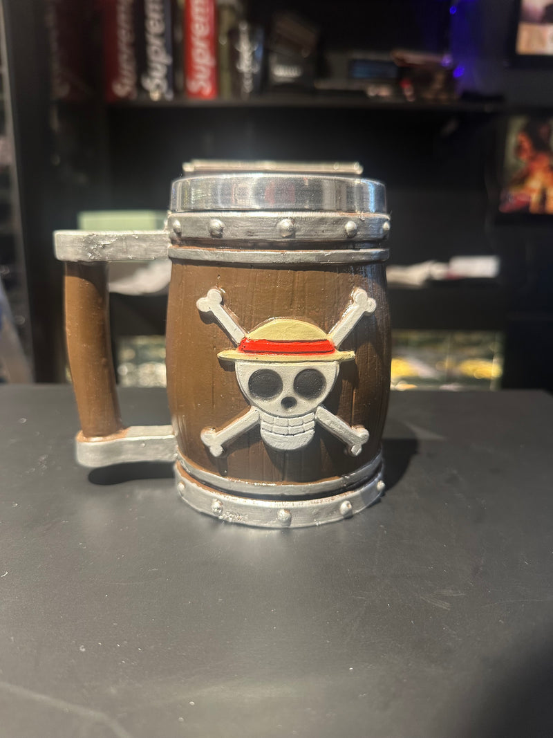 Caneca One Piece 250ML Alumínio - Pronta Entrega