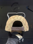 Boné Gucci Gold Aba Curva - Pronta Entrega