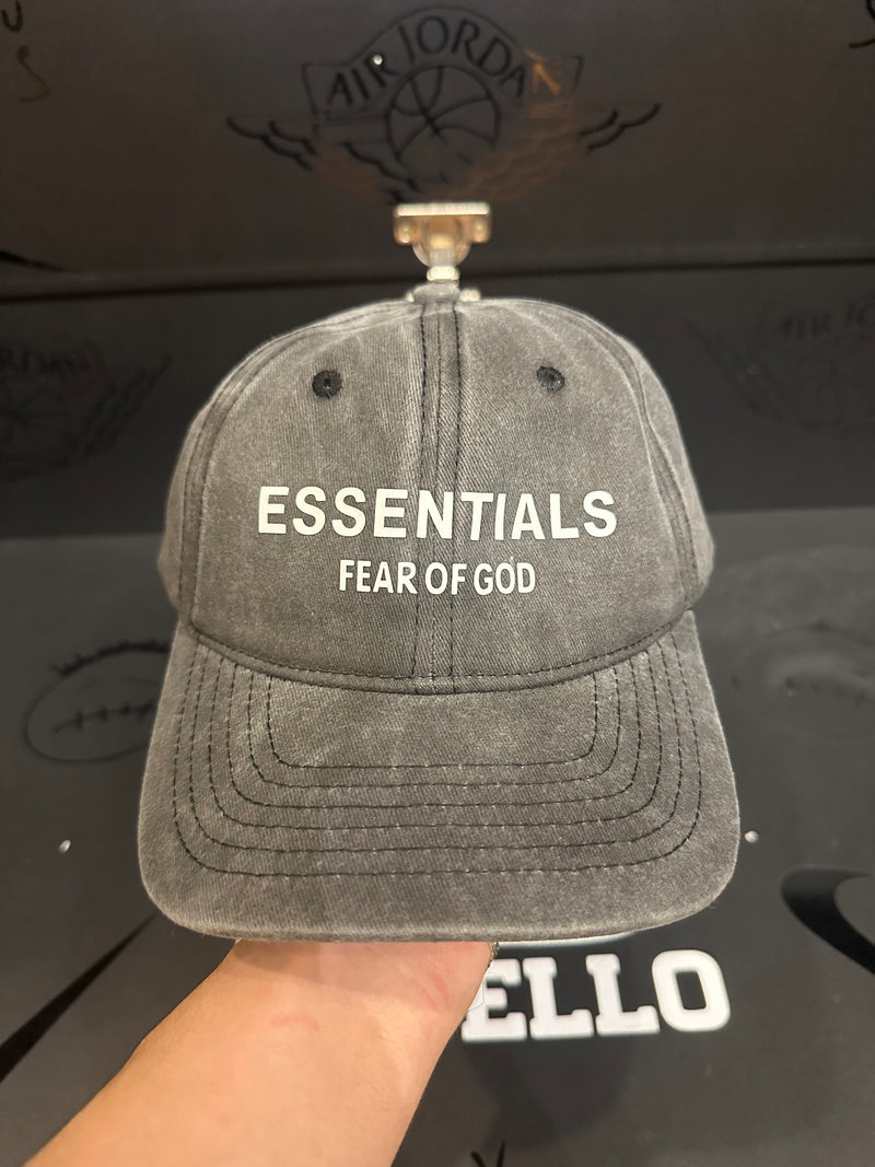 Boné Essentials Fear Of God Gray - Pronta Entrega