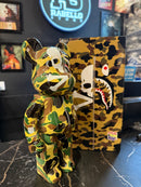 A Bathing Ape Mastermind Bearbrick Bear 400% Medicom Toy Boneco Colecionável 28cm - Pronta Entrega