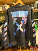 Moletom Off-White Sem gorro Caravaggio Painting’ Preto - Pronta Entrega