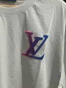 Camiseta Louis Vuitton Branca Multicolor - Pronta Entrega