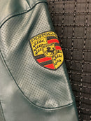 Jaqueta de Couro Aimé Leon Dore x Porsche 993 Turbo British Racing Green - Pronta Entrega