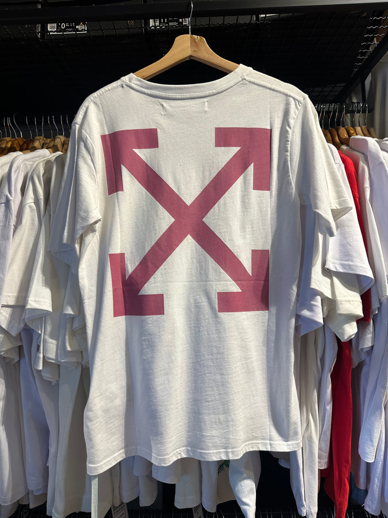 Camiseta OFF WHITE Branco - Pronta Entrega