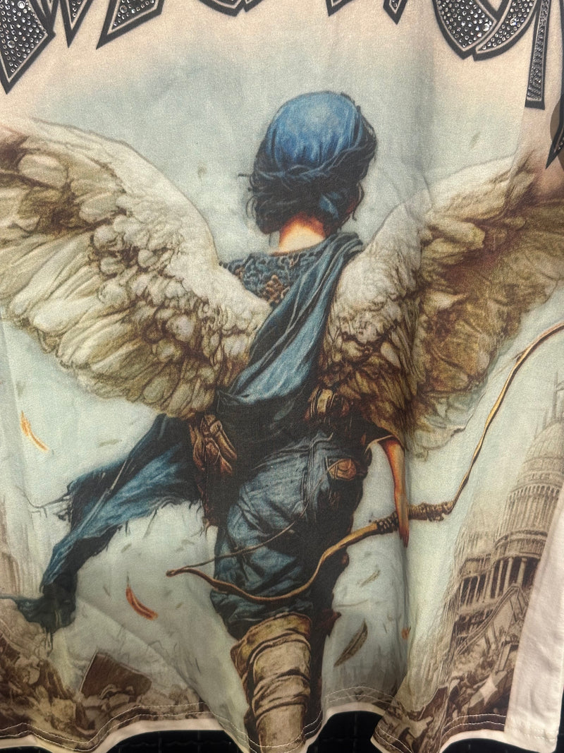 Camiseta Mixed Emotions Archery Angel White - Pronta Entrega