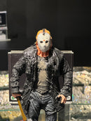 Boneco de Ação Jason Voorhees Machado 20cm Resina - Pronta Entrega