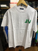 Camiseta Louis Vuitton Branca Logo Verde - Pronta Entrega