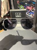 Óculos Prada Chumbo Lente Preta - Pronta Entrega