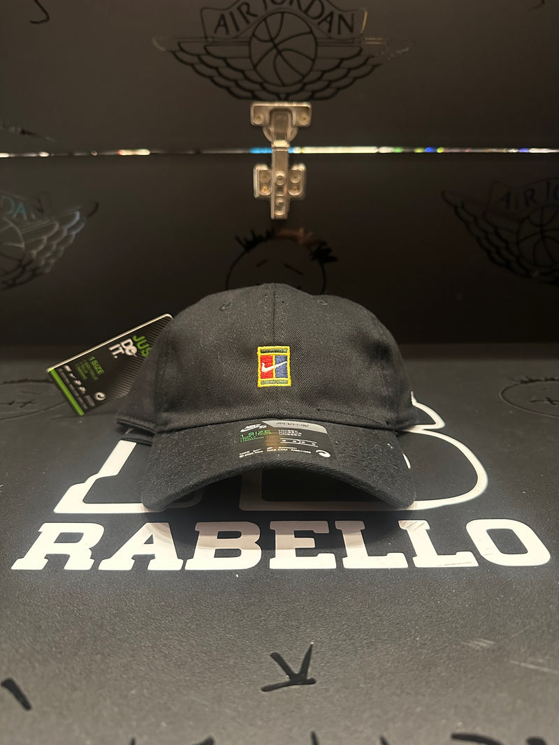 Boné Aba Curva Nike Court Heritage86 Preto - Pronta Entrega