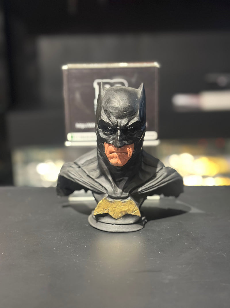 Boneco de Ação DC Comics Batman Busto 15cm Resina - Pronta Entrega