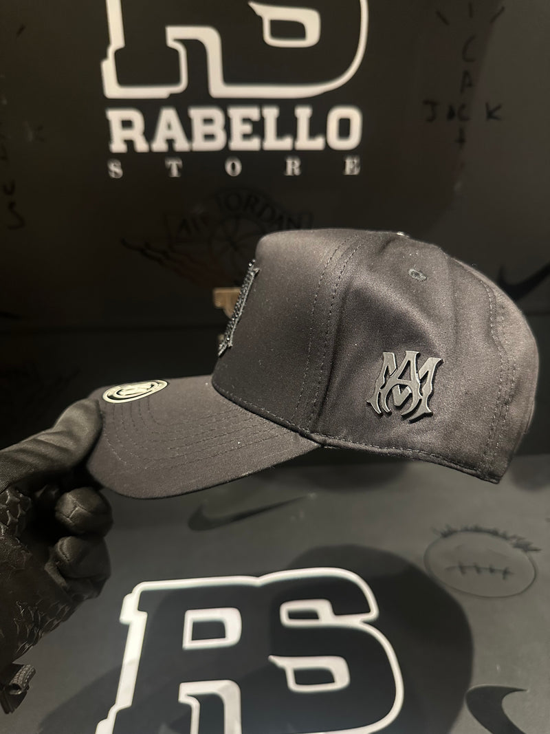 Boné Aba Curva Amiri Black - Pronta Entrega
