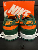 Tênis Nike Dunk Low Miami Hurricanes - Pronta Entrega