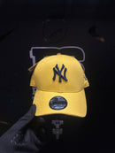 Boné Aba Curva New Era NY Amarelo - Pronta Entrega