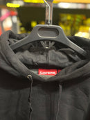 Moletom Supreme Big Logo Jacquard Preto - Pronta Entrega