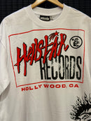 Camiseta Hellstar Records Hollywood White - Pronta Entrega