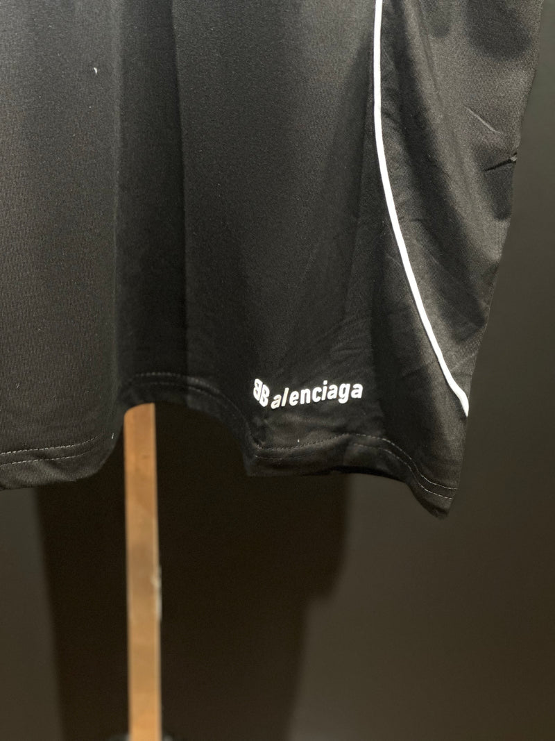 Camiseta Balenciaga Football Series 2024 Black - Pronta Entrega