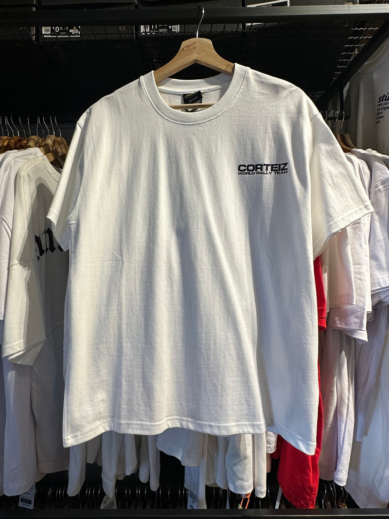 Camiseta CORTEIZ WORLD RALLY TEAM Branco - Pronta Entrega