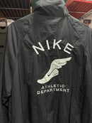 Jaqueta Nike Athletic Department Embroidered Black/White Windbreaker - Pronta Entrega