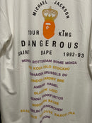 Camiseta BAPE “Saint BAPE” Michael Jackson - Pronta Entregar