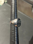 Anel Aço Inoxidável Prata Maçônico Grau Mestre - Pronta Entrega