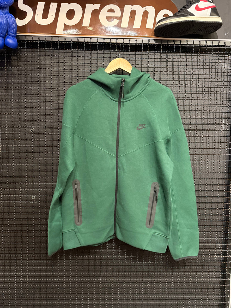 Jaqueta Nike Tech Fleece Green - Pronta Entrega