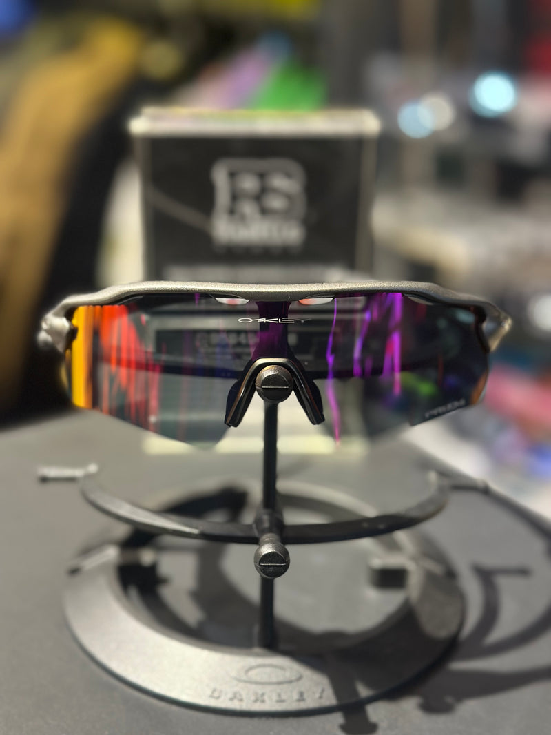 Óculos Oakley Radar Ev Silver Lente Prizm - Pronta Entrega