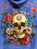 Moletom Godspeed Skull Flower - Pronta Entrega