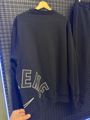 Conjunto Moletom Supreme x Nike Crewneck Arc Black SS22-W14 - Pronta Entrega