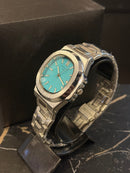 Relógio Patek Philippe Nautilus Tiffany Blue - Pronta Entrega