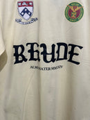 Camiseta Rhude White Runway Script - Pronta Entrega