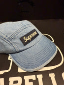Boné Supreme Washed Chino Twill Camp  - Pronta Entrega