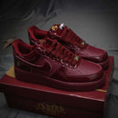 Air Force 1 x Central Cee x Syna World Low Dark Beetroot and Red Oxide - ENCOMENDA