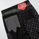 Calça Louis Vuitton x Nigo Monogram Patchwork Denim - Encomenda