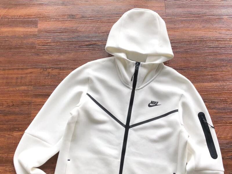 Jaqueta Nike Tech Fleece Branca - Encomenda