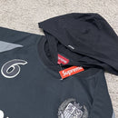 Conjunto Supreme Hooded Soccer Preto - ENCOMENDA