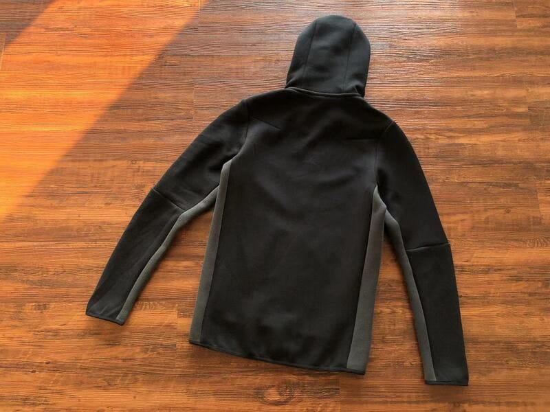 Conjunto Nike Tech Fleece Cinza escuro / Preto / Laranja - Encomenda