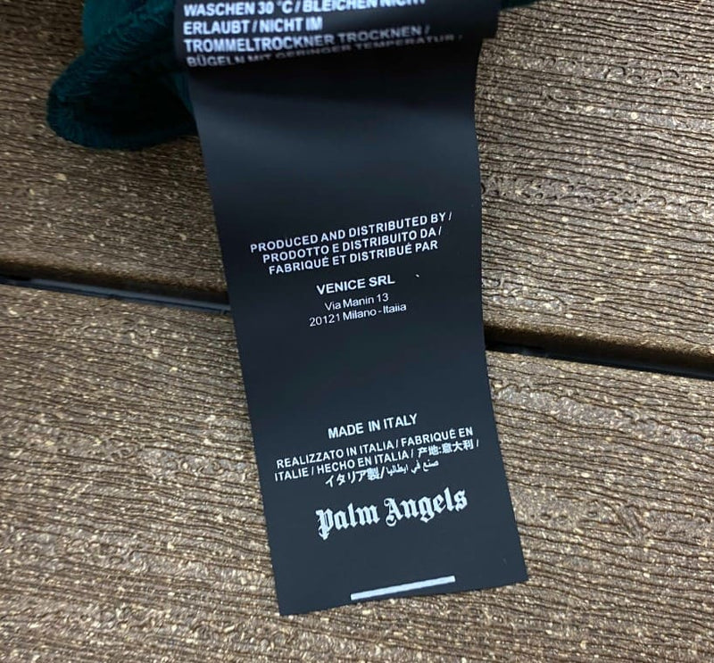 Conjunto Palm Angels Logo Tracksuit Green - Encomenda