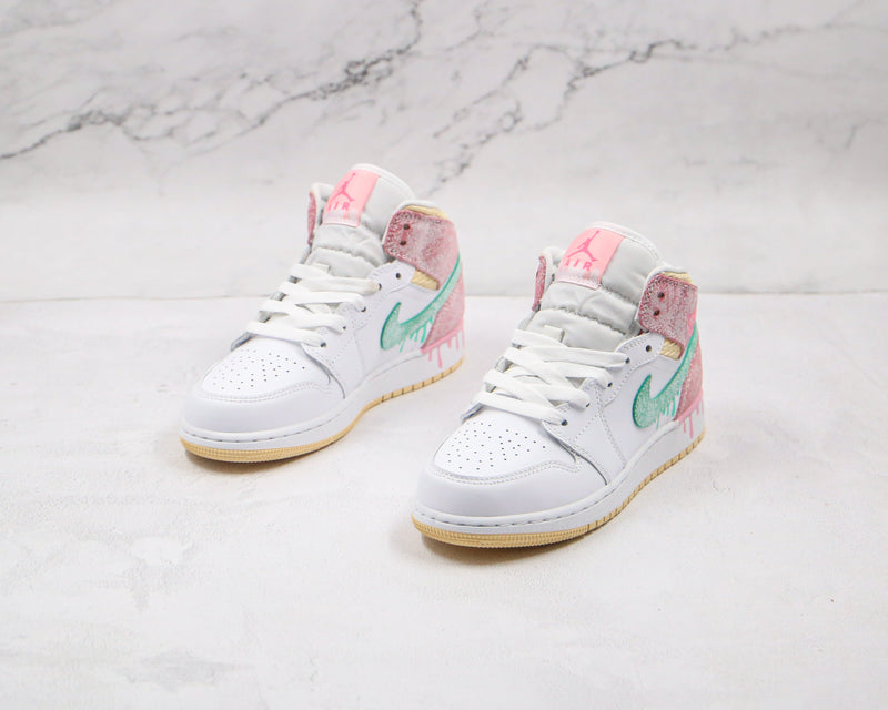 Jordan 1 Mid Paint Drip - Encomenda