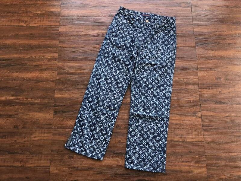 Calça Louis Vuitton Monogram Denim - Encomenda